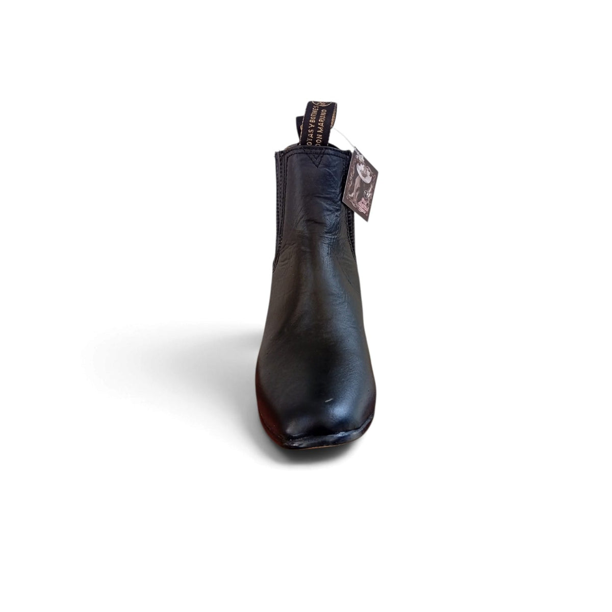 Botines charros de piel marca Don Mariano