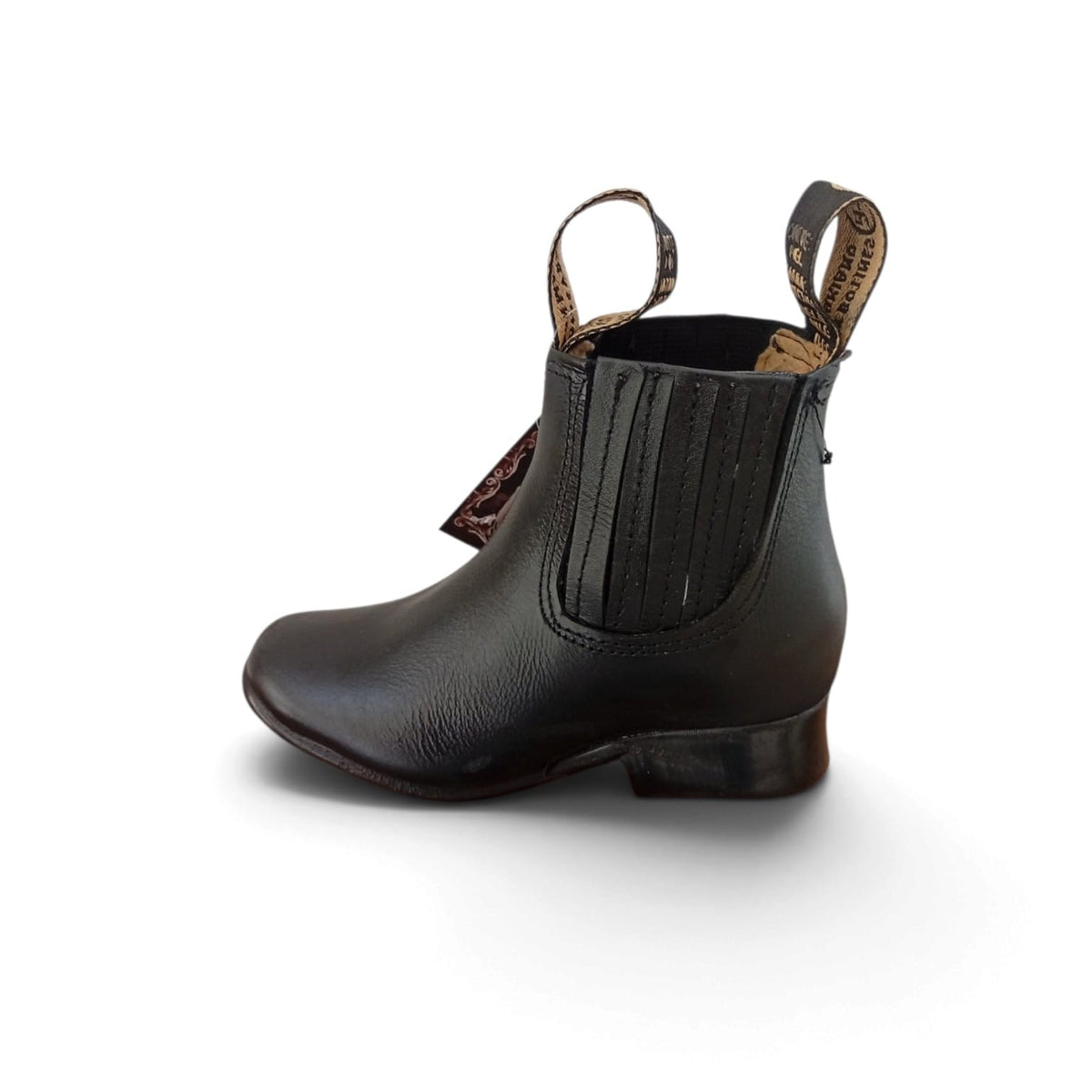 Botines charros de piel infantiles marca Don Mariano
