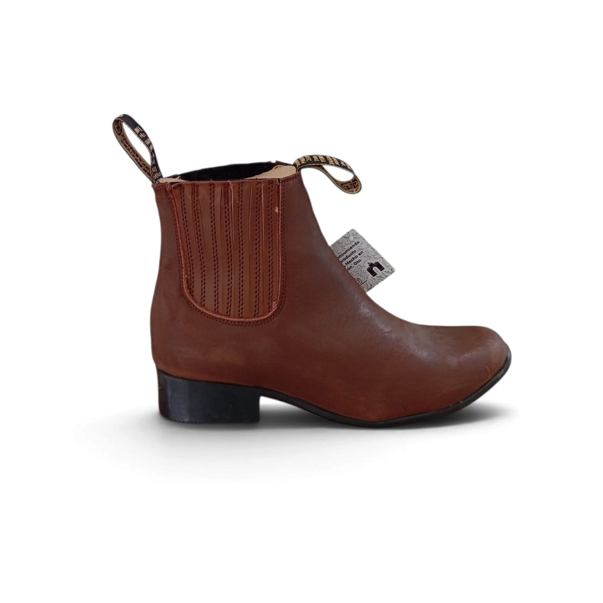 Botines charros de piel marca Don Mariano