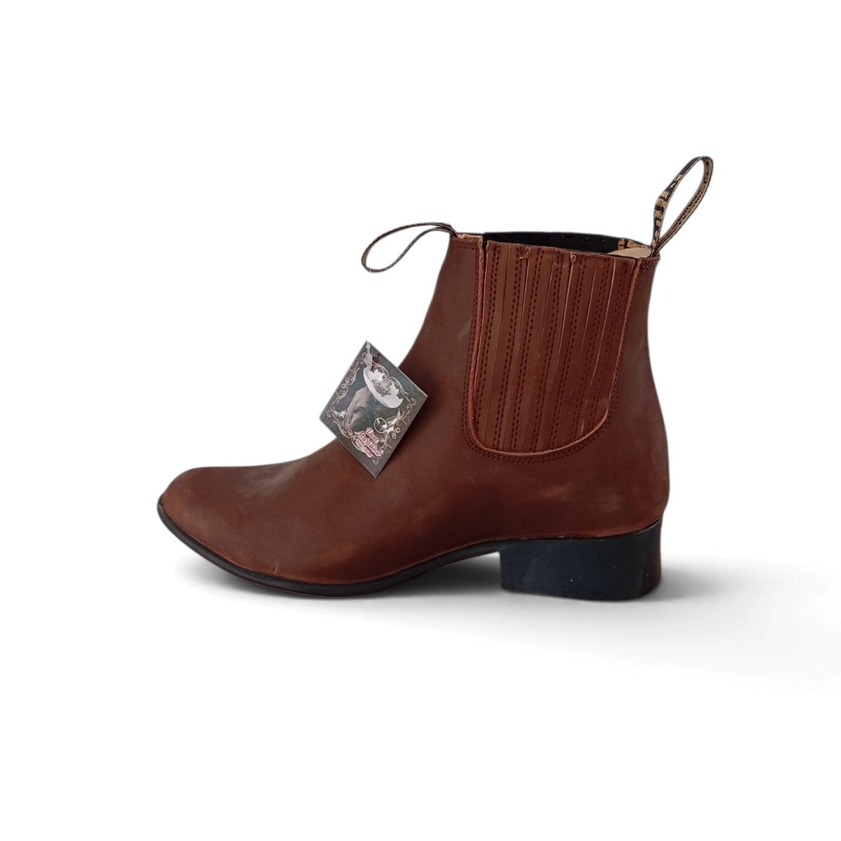 Botines charros de piel marca Don Mariano