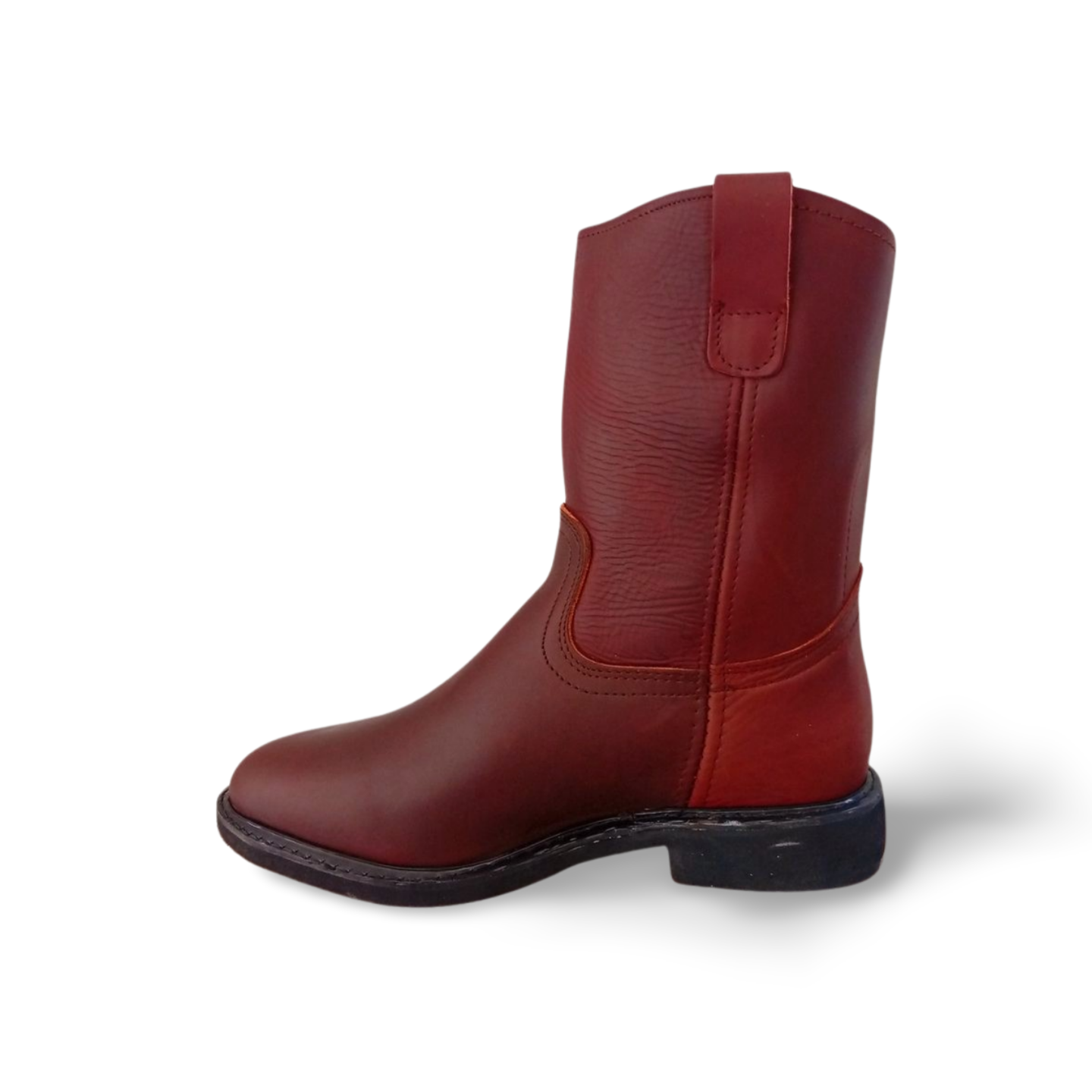 Botas para trabajo estilo roper de piel resistentes para Hombre marca Azteca