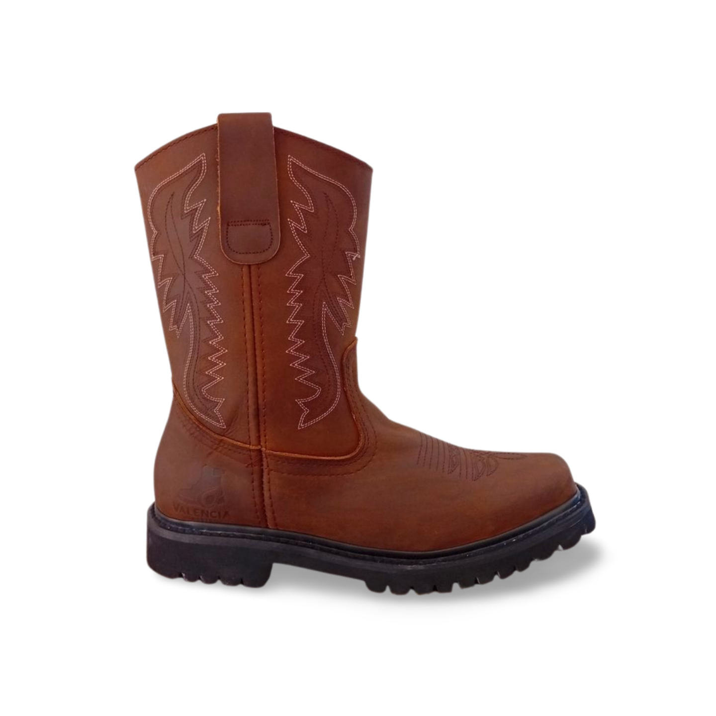 Botas vaqueras para caballero grabadas marca Valencia modelo 070