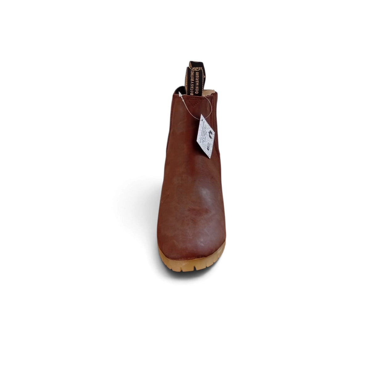 Botines con suela de tractor marca Don Mariano